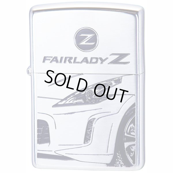 Photo1: Zippo NISSAN FAIRLADY Z Z34 Both Sides Etching Oxidized Silver Plating Japan Limited Oil Lighter (1)