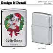 Photo2: Zippo Betty Boop X'mas Christmas Chrome Satena Plating Japan Limited Oil Lighter (2)
