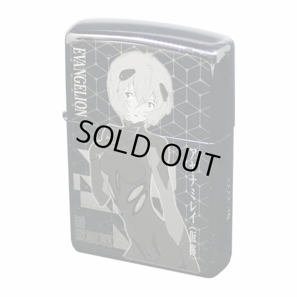 Photo1: Zippo Evangelion Eva Ayanami Rei Kasho (仮称) Black Titanium Coating Japan Limited Oil Lighter (1)