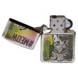 Photo2: Zippo Meow Cat Unique Baseball Cap Design Oxidized Silver Plating Japan Limited Oil Lighter (2)