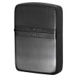 Photo1: Zippo 1941 Replica Mirror Line Black Nickel Coating Etching Japan Limited (1)