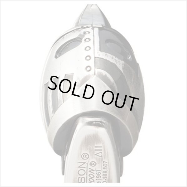 Photo4: Kinnikuman Soldier Big Face Metal Ronson Typhoon Silver Plating Japan Limited Oil Lighter (4)
