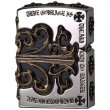 Photo3: Zippo Gothic Gold Side Arabesque Cross Full Metal Jacket Japan Limited Heavy Weight Oil Lighter (3)