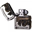 Photo4: Zippo Gothic Gold Side Arabesque Cross Full Metal Jacket Japan Limited Heavy Weight Oil Lighter (4)