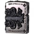 Photo3: Zippo Gothic Silver Side Arabesque Cross Full Metal Jacket Japan Limited Heavy Weight Oil Lighter (3)