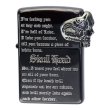 Photo1: Zippo Skull Face 3-sides Metal Black Nickel Plating Etching Japan Limited Oil Lighter (1)