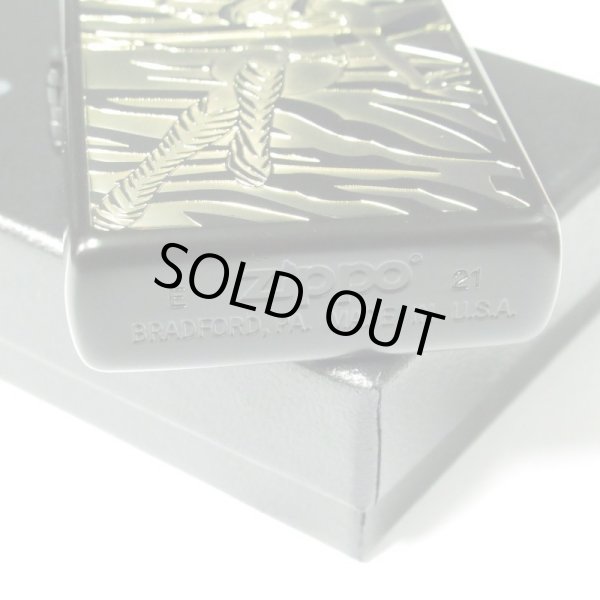 Photo4: Zippo Urusei Yatsura Lum Japanese Anime Both Sides Etching Japan Limited Oil Lighter Matte Black Gold (4)