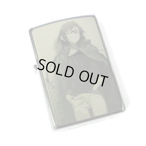 Photo1: Zippo Evangelion RADIO EVA 10th Anniversary Mari Laser Engraving Black Titanium Japan Limited Oil Lighter (1)