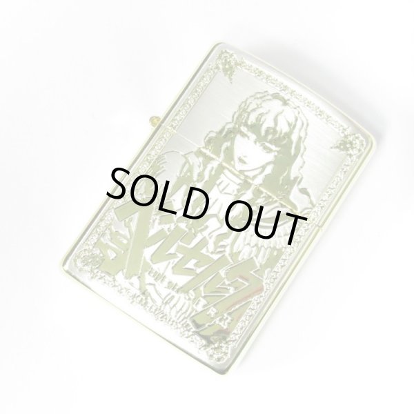 Photo1: Zippo BERSERK Griffith Both Sides Etching Silver Gold Plating Japanese Anime Japan Limited Oil Lighter (1)