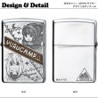 Photo2: Zippo Laid-Back Camp Yurucamp Oxidized Silver Wood Feeling Design Japanese Anime Japan Limited Oil Lighter (2)