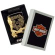 Photo4: Zippo Harley Davidson Japan Limited Big Eagle Metal Black Ion Gold Plating HDP-15 Oil Lighter (4)