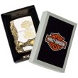 Photo4: Zippo Harley Davidson Japan Limited Big Eagle Metal Silver Gold Plating HDP-17 Oil Lighter (4)