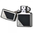 Photo2: Zippo Venetian Design Both Sides Etching Black Silver Plating Japan Limited Oil Lighter (2)