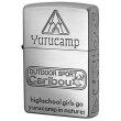 Photo1: Zippo Laid-Back Camp Yurucamp Karibou Japanese Anime Kawaii 3-sides Etching Oxidized Silver Japan Limited Oil Lighter (1)