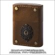 Photo2: Zippo Key Hole Metal Rivet Brown Leather Roll Japan Limited Oil Lighter (2)