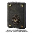 Photo2: Zippo Key Hole Metal Rivet Black Leather Roll Japan Limited Oil Lighter (2)