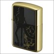 Photo2: Zippo Lupin the Third Jigen Gold Plating Both Sides Etching Japan Limited Oil Lighter (2)