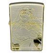 Photo1: Zippo BLACK LAGOON Sister Eda Silver Gold Plating Both Sides Etching Japanese Anime Japan Limited Oil Lighter (1)