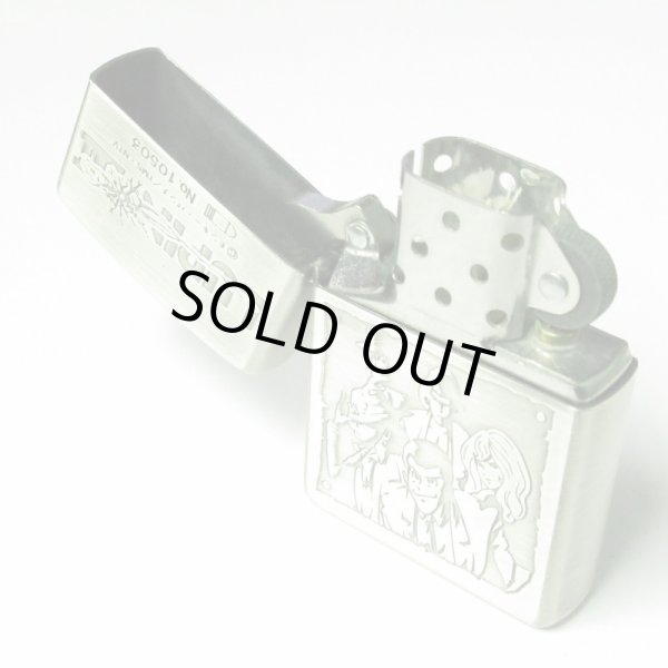 Photo3: Vintage Zippo Lupin the Third All Cast Japan Limited Oxidized Silver Plating Anime Oil Lighter (3)