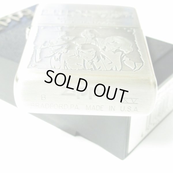 Photo4: Vintage Zippo Lupin the Third All Cast Japan Limited Oxidized Silver Plating Anime Oil Lighter (4)