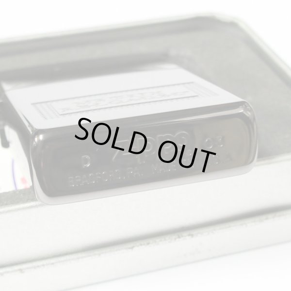 Photo3: Vintage Zippo Matrix Reloaded Both sides Etching Black Nickel Japan Limited Oil Lighter (3)