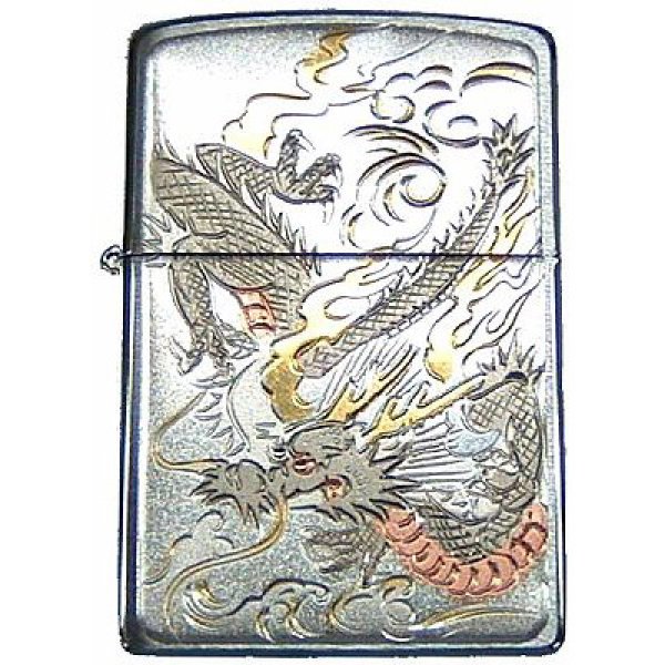 Photo1: Zippo Rampage Dragon Ryu Beautiful Electroforming Japan Limited Oil Lighter (1)