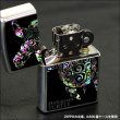 Photo4: Zippo Hologram Turtle Tribal Tattoo Silver Black Plating Japan Limited Oil Lighter (4)