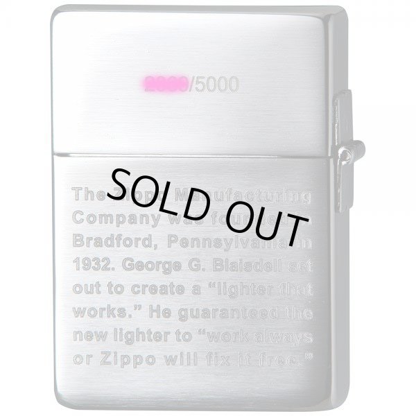 Photo3: Zippo 1935 Replica Founder's Day Anniversary Model Etching 5000 Limited Scottie Oil Lighter (3)