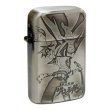 Photo1: Gurren Lagann Kamina Ronson Typhoon Oil Lighter Oxidized Silver Japan Limited Japanese Anime (1)