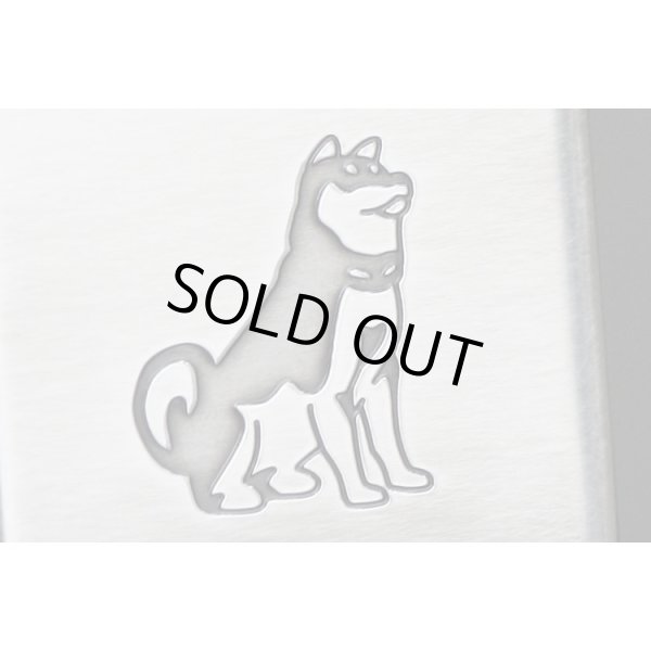 Photo4: Zippo Shibainu Japanese Dog Etching Oxidized Silver Plating Japan Limited Oil Lighter (4)