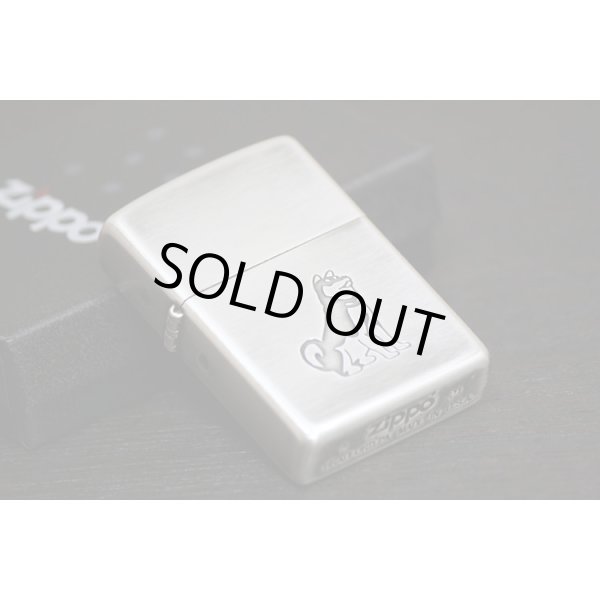 Photo3: Zippo Shibainu Japanese Dog Etching Oxidized Silver Plating Japan Limited Oil Lighter (3)