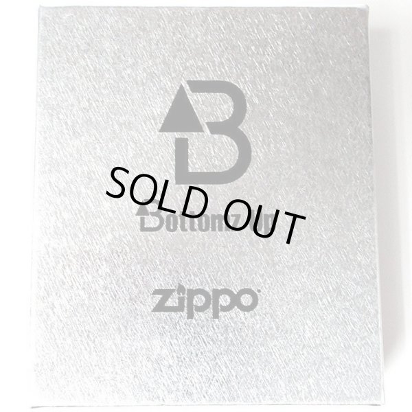 Photo6: Vintage Zippo Bottomz Up Belt Metal Used Finish Japan Limited Oil Lighter (6)