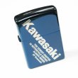 Photo1: Zippo Kawasaki Japanese Motorcycle Ninja Blue Titanium Coating Japan Limited Oil Lighter (1)