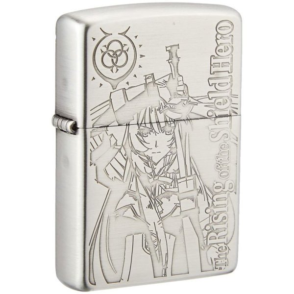 Photo1: Zippo The Rising Of The Shield Hero Green Oxidized Silver Plating Japan Limited Oil Lighter (1)