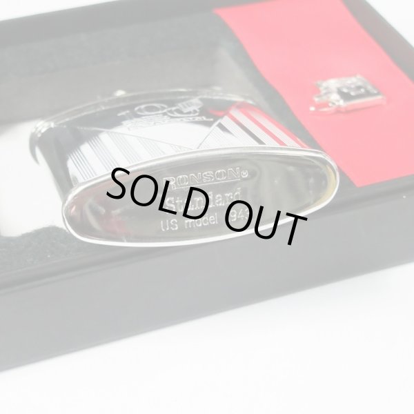 Photo3: Vintage Ronson Standard 100th Anniversary Limited Silver Plating Pin Badge Made in JAPAN (3)