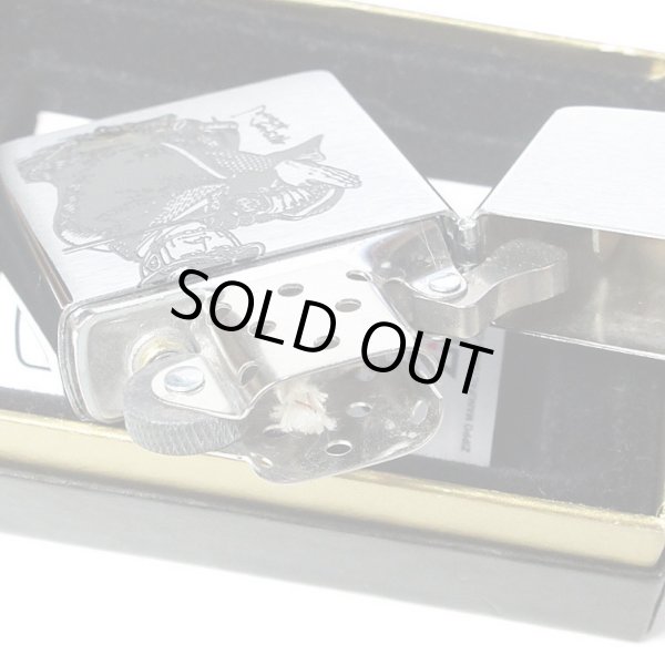 Photo4: Vintage Zippo Japanese Samurai Comic Onihei Hankach? Japan Limited Oil Lighter (4)