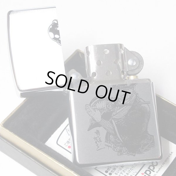 Photo2: Vintage Zippo Japanese Samurai Comic Onihei Hankach? Japan Limited Oil Lighter (2)