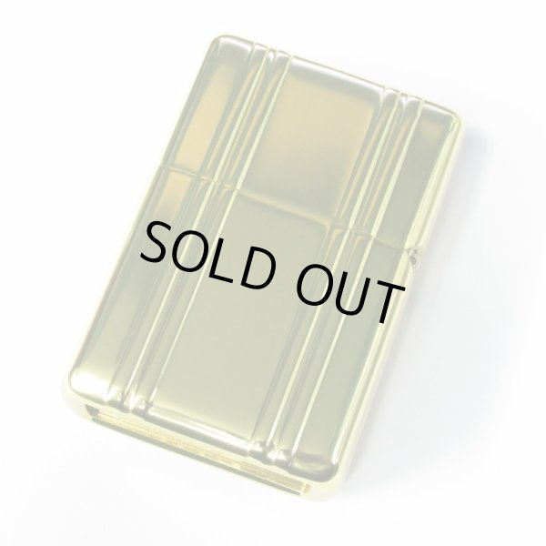 Photo2: Vintage Zippo ZERO HALLIBURTON PG Aluminum Jacket Gold Tank Japan 1000 Limited Oil Lighter (2)