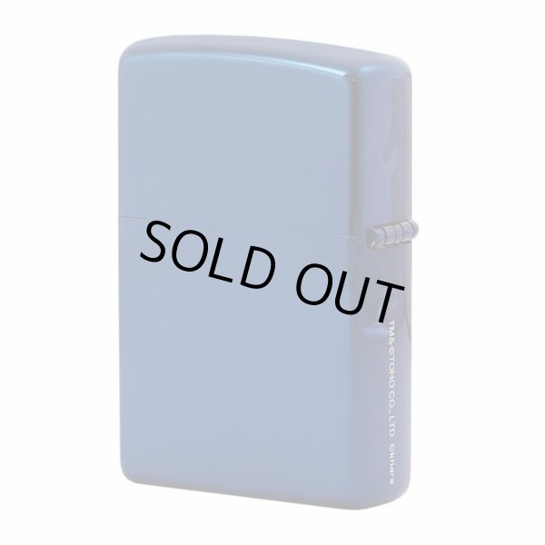 Photo3: Zippo Godzilla Evangelion Eva Deformation Etching Blue Japan Limited #0001 Oil Lighter (3)