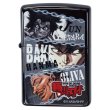 Photo1: Zippo BAKI Hanma 範馬刃牙 Kanji Black Nickel Japanese Anime Manga Japan Limited Oil Lighter (1)