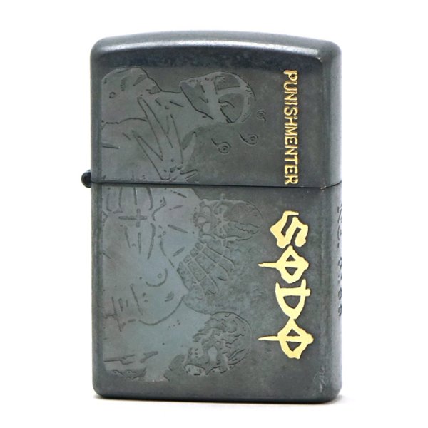 Photo1: Zippo Yasushi Nirasawa PUNISHMENTER SODO Barrel Finish Both Sides Etching Japan Limited Oil Lighter (1)