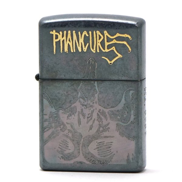 Photo1: Zippo Yasushi Nirasawa PHANCURE Barrel Finish Both Sides Etching Japan Limited Oil Lighter (1)