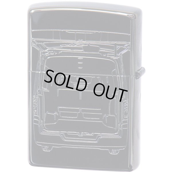 Photo2: Zippo NISSAN CARAVAN Both Sides Etching Black Nickel Plating Japan Limited Oil Lighter (2)