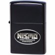 Photo1: Zippo NISSAN NISMO Logo Both Side Etching Ion Black Silver Plating Japan Limited Oil Lighter (1)