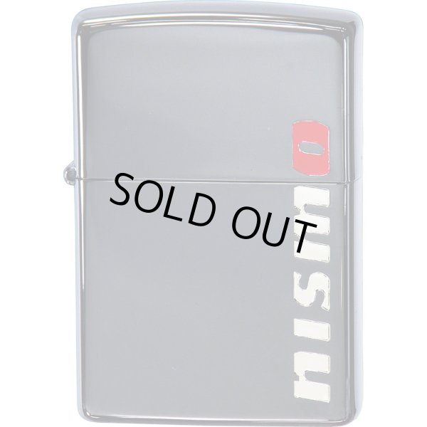 Photo1: Zippo NISSAN NISMO Logo New Version Etching Black Nickel Plating Japan Limited Oil Lighter (1)