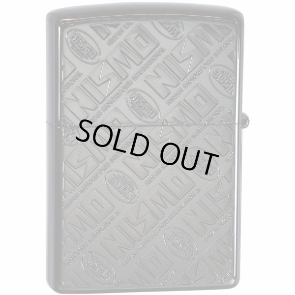 Photo2: Zippo NISSAN NISMO Logo Both Side Etching Ion Black Silver Plating Japan Limited Oil Lighter (2)