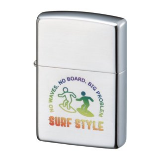 Zippo Sunrise Wave Surf Satena Etching Japan Limited Oil Lighter