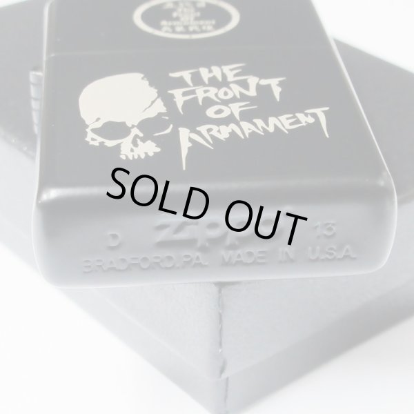 Photo5: Zippo 武装戦線 TFOA 5th Skull Matte Black Japanese Manga Anime Japan Limited Cool Oil Lighter (5)
