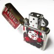 Photo6: Zippo Bloody Vampire-R MAD DOG ROCKERS Oxidized Silver Plating Etching Japan Limited Oil Lighter (6)