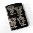 Photo4: Zippo Harley Davidson Japan Limited Engine Design 3-sides Etching Matte Black Silver Plating HDP-45 Oil Lighter (4)